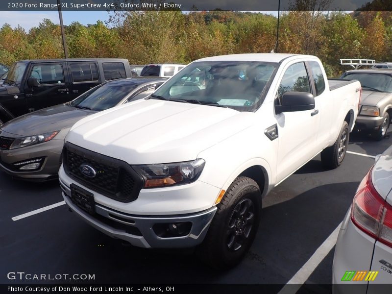 Oxford White / Ebony 2020 Ford Ranger XL SuperCrew 4x4