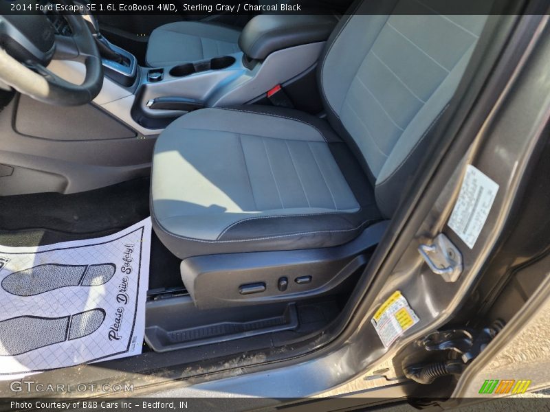 Sterling Gray / Charcoal Black 2014 Ford Escape SE 1.6L EcoBoost 4WD