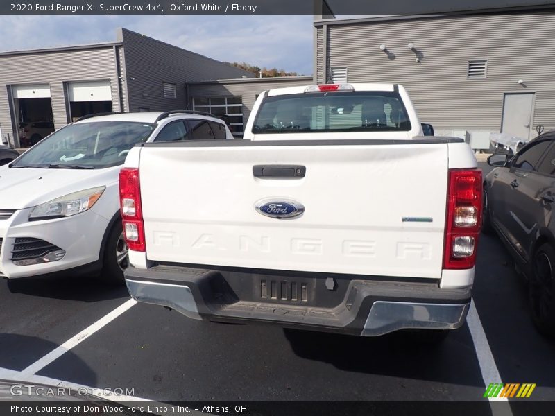 Oxford White / Ebony 2020 Ford Ranger XL SuperCrew 4x4