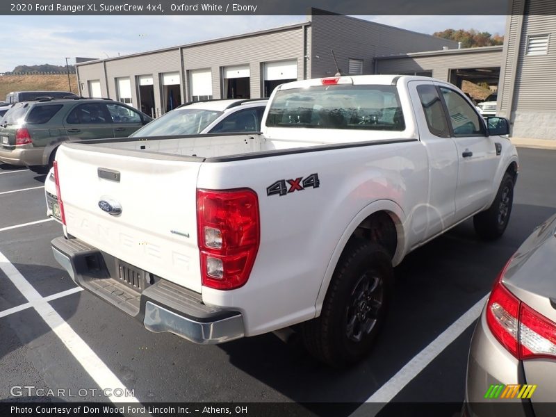 Oxford White / Ebony 2020 Ford Ranger XL SuperCrew 4x4