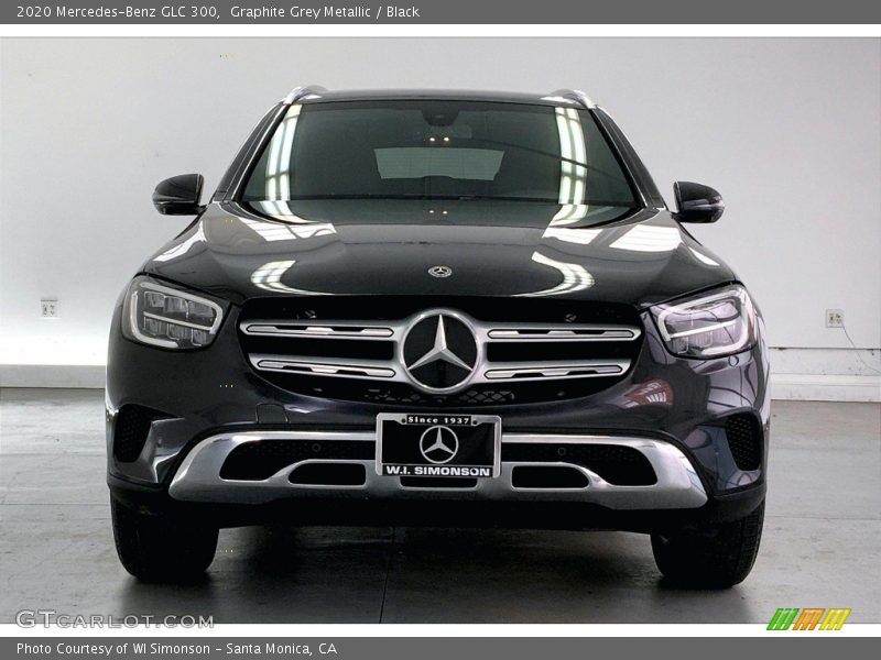 Graphite Grey Metallic / Black 2020 Mercedes-Benz GLC 300