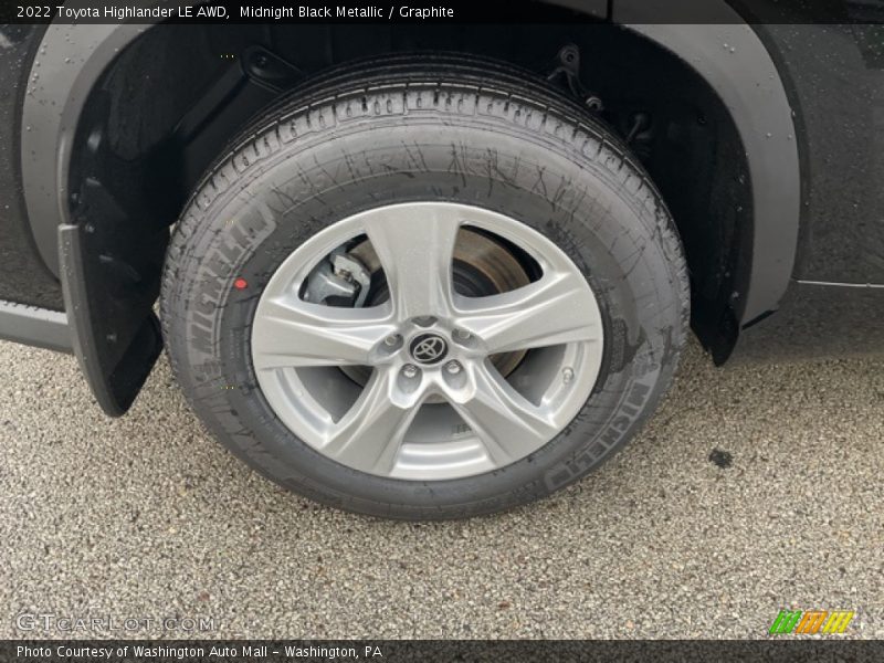  2022 Highlander LE AWD Wheel