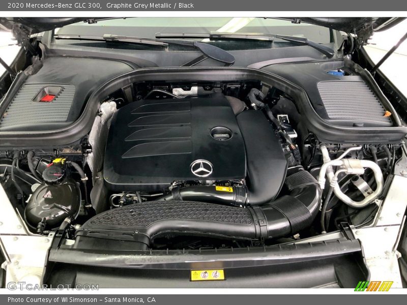 Graphite Grey Metallic / Black 2020 Mercedes-Benz GLC 300