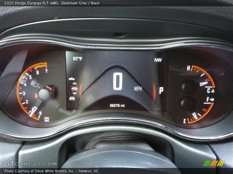 Destroyer Gray / Black 2020 Dodge Durango R/T AWD