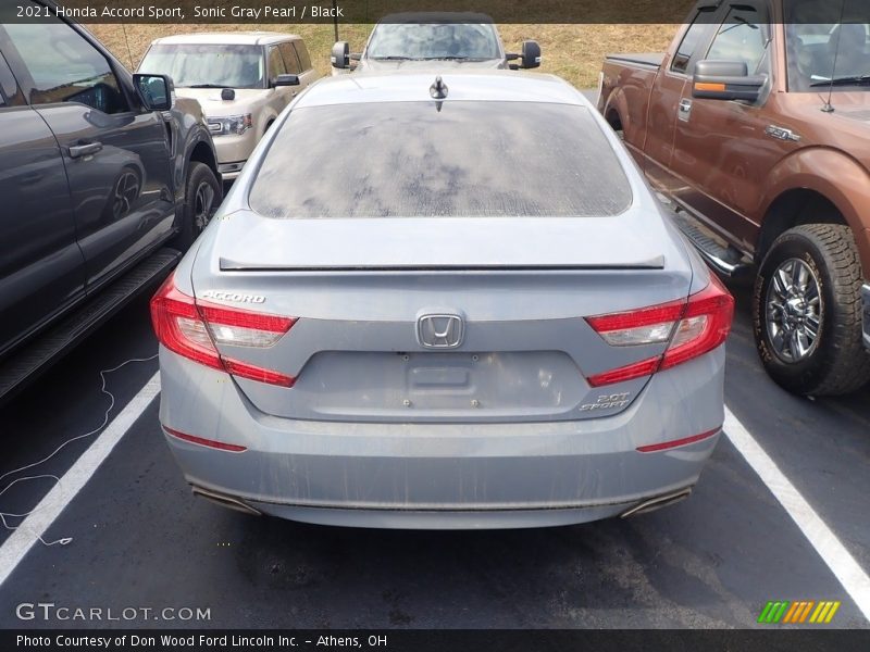 Sonic Gray Pearl / Black 2021 Honda Accord Sport
