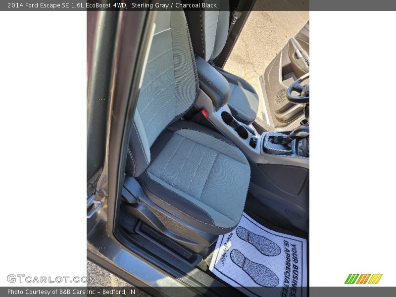 Sterling Gray / Charcoal Black 2014 Ford Escape SE 1.6L EcoBoost 4WD
