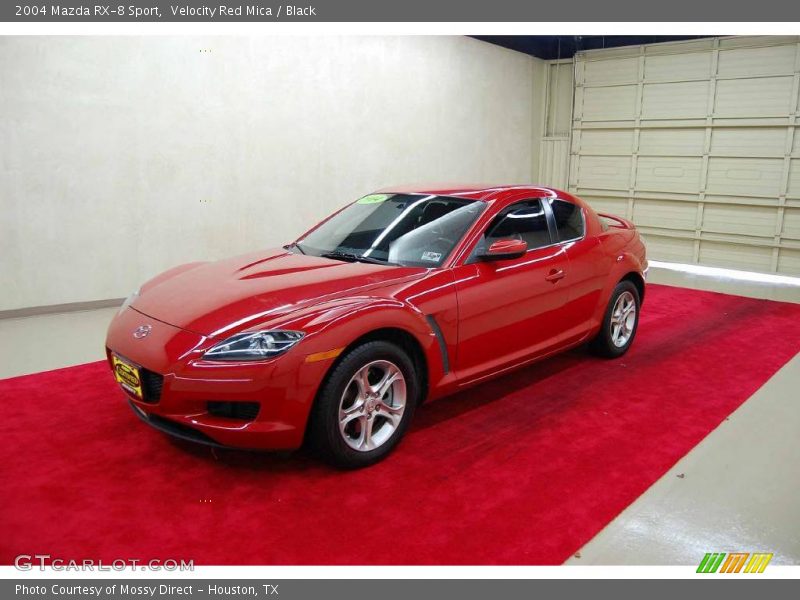 Velocity Red Mica / Black 2004 Mazda RX-8 Sport