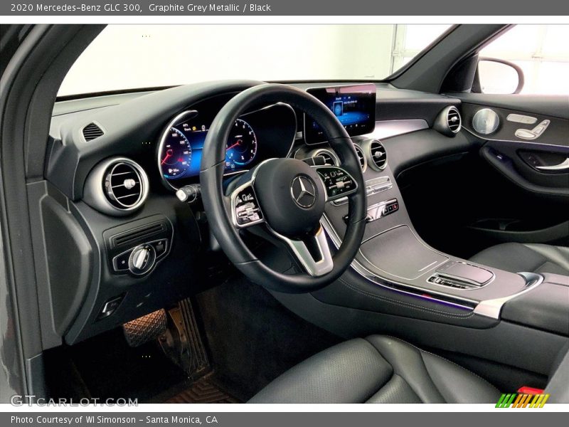 Graphite Grey Metallic / Black 2020 Mercedes-Benz GLC 300