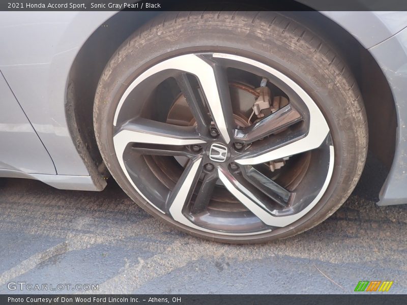 Sonic Gray Pearl / Black 2021 Honda Accord Sport