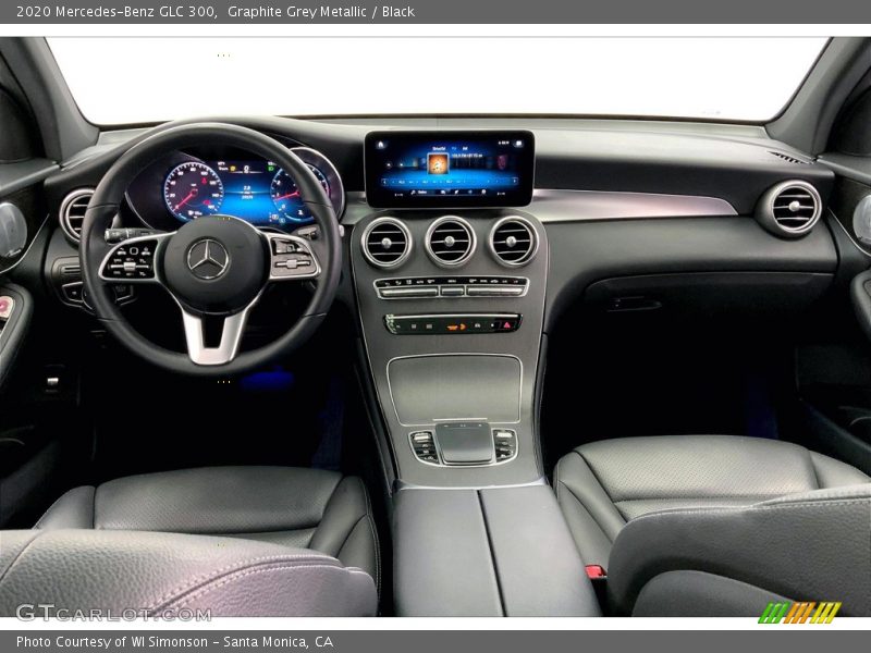 Graphite Grey Metallic / Black 2020 Mercedes-Benz GLC 300