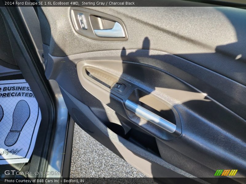 Sterling Gray / Charcoal Black 2014 Ford Escape SE 1.6L EcoBoost 4WD