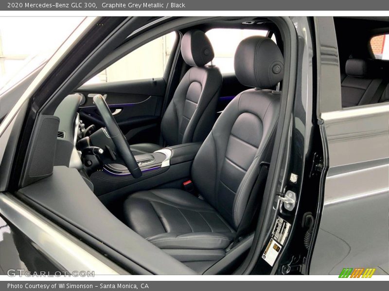 Graphite Grey Metallic / Black 2020 Mercedes-Benz GLC 300