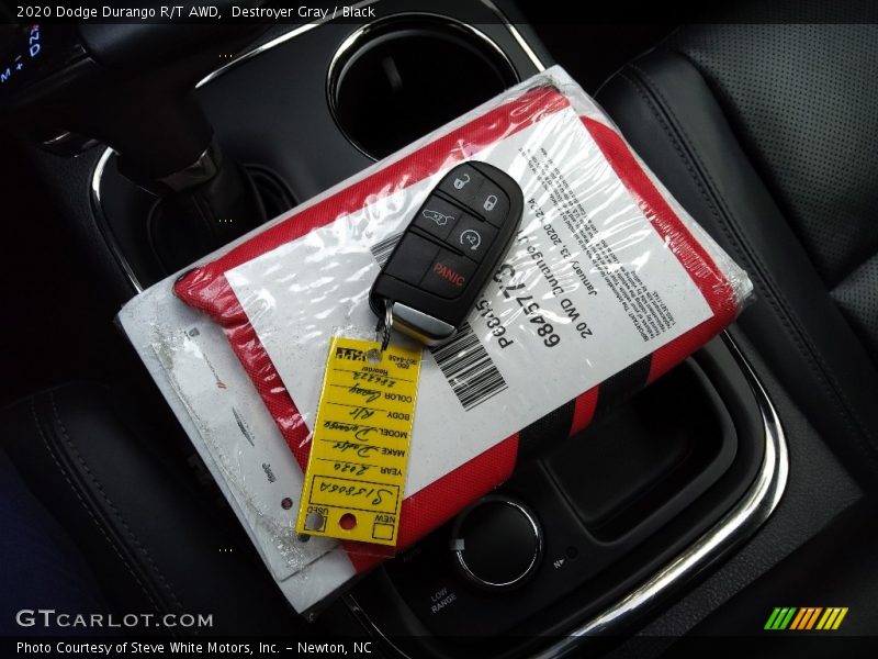 Destroyer Gray / Black 2020 Dodge Durango R/T AWD