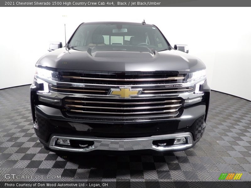 Black / Jet Black/Umber 2021 Chevrolet Silverado 1500 High Country Crew Cab 4x4