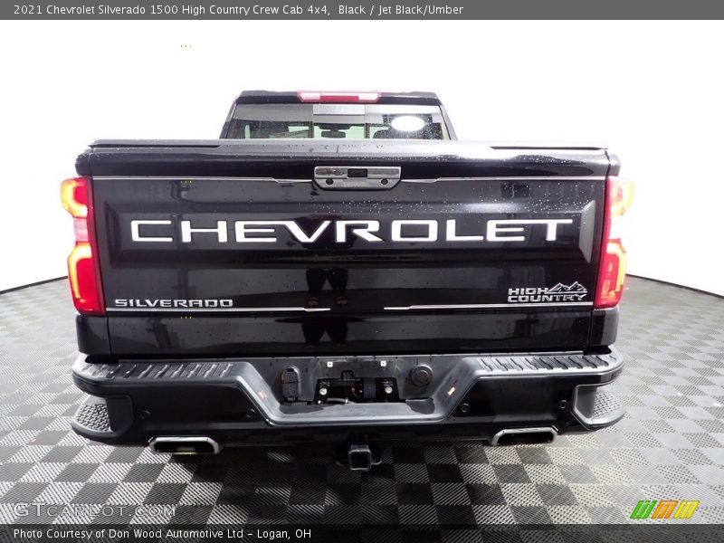 Black / Jet Black/Umber 2021 Chevrolet Silverado 1500 High Country Crew Cab 4x4