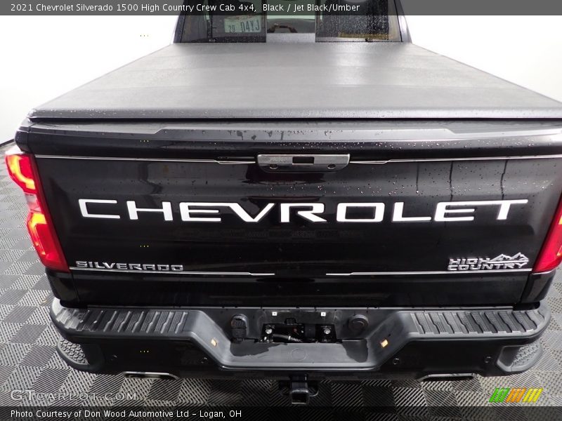 Black / Jet Black/Umber 2021 Chevrolet Silverado 1500 High Country Crew Cab 4x4