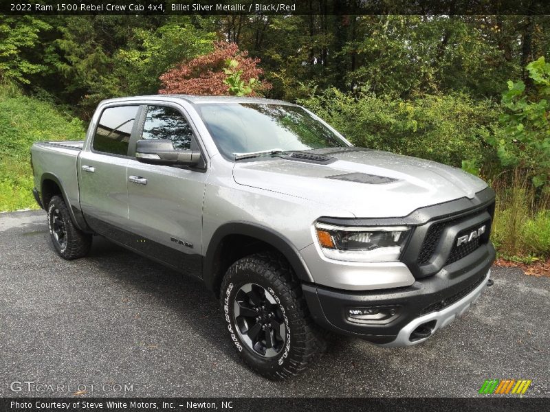 Front 3/4 View of 2022 1500 Rebel Crew Cab 4x4