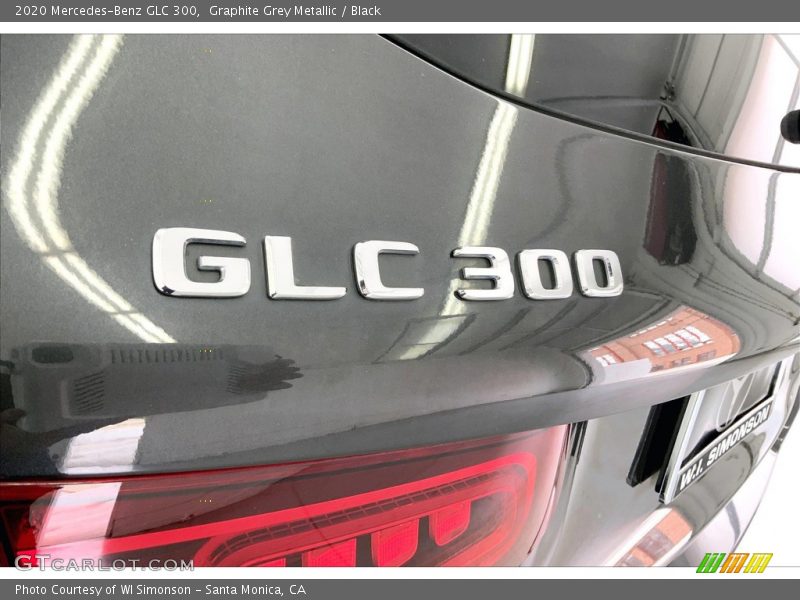Graphite Grey Metallic / Black 2020 Mercedes-Benz GLC 300