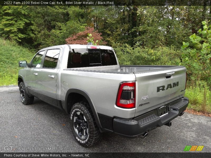 Billet Silver Metallic / Black/Red 2022 Ram 1500 Rebel Crew Cab 4x4