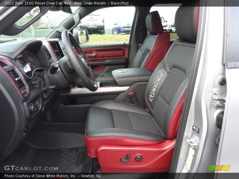  2022 1500 Rebel Crew Cab 4x4 Black/Red Interior