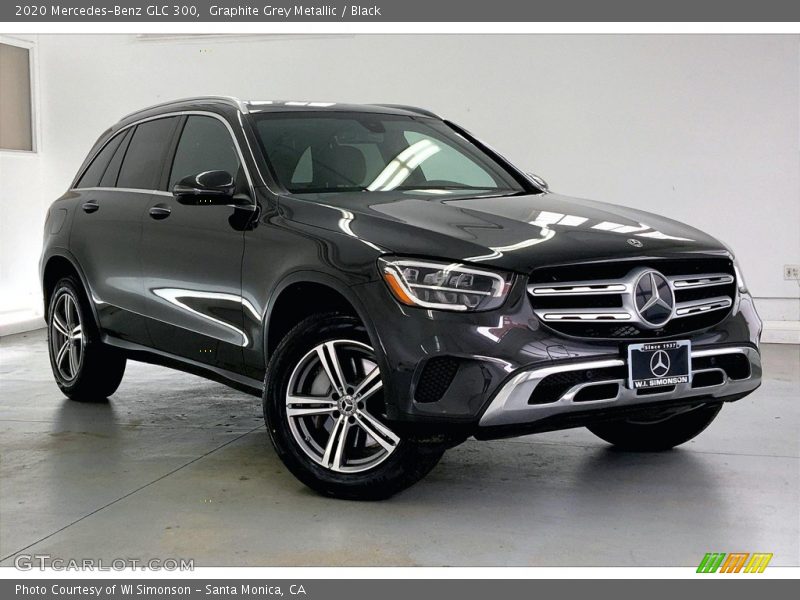 Graphite Grey Metallic / Black 2020 Mercedes-Benz GLC 300