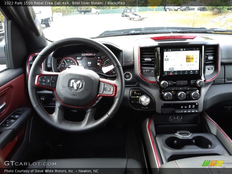 Dashboard of 2022 1500 Rebel Crew Cab 4x4
