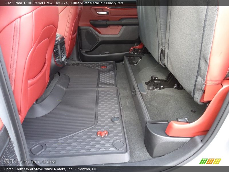 Rear Seat of 2022 1500 Rebel Crew Cab 4x4