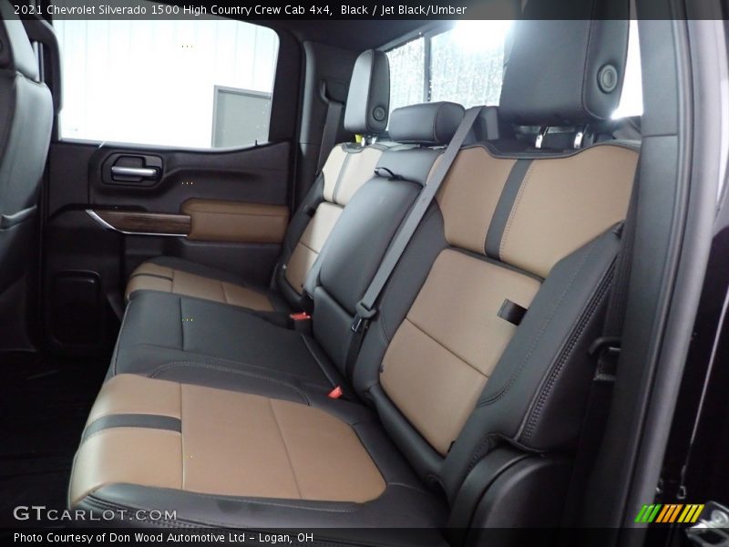 Black / Jet Black/Umber 2021 Chevrolet Silverado 1500 High Country Crew Cab 4x4