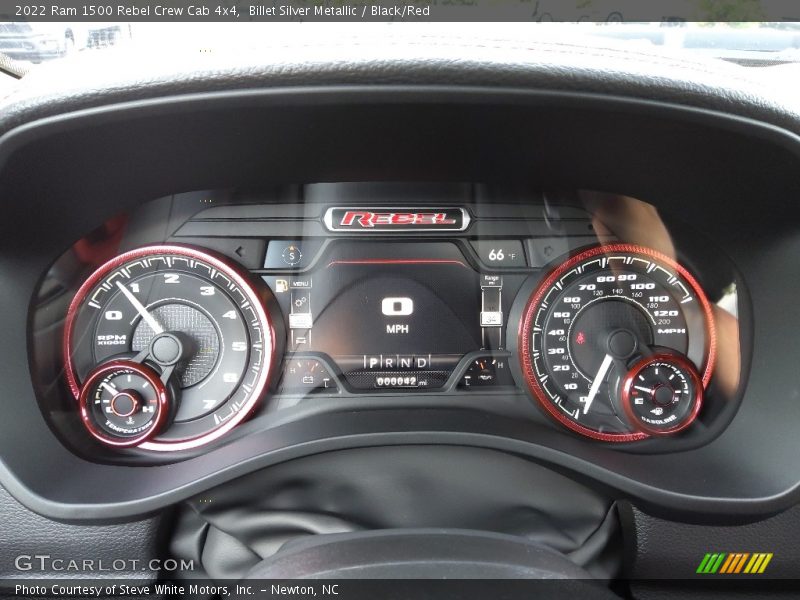  2022 1500 Rebel Crew Cab 4x4 Rebel Crew Cab 4x4 Gauges