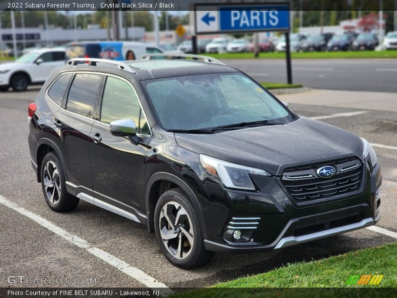 Crystal Black Silica / Black 2022 Subaru Forester Touring