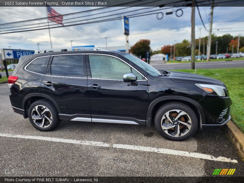 Crystal Black Silica / Black 2022 Subaru Forester Touring