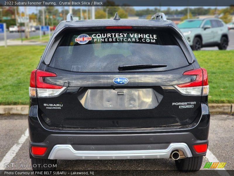 Crystal Black Silica / Black 2022 Subaru Forester Touring