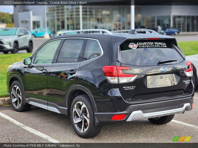 Crystal Black Silica / Black 2022 Subaru Forester Touring