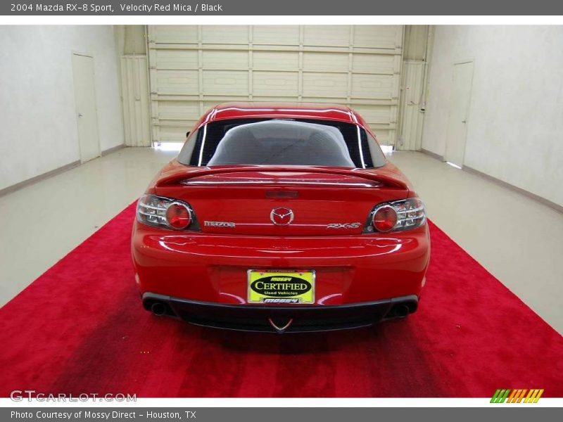 Velocity Red Mica / Black 2004 Mazda RX-8 Sport