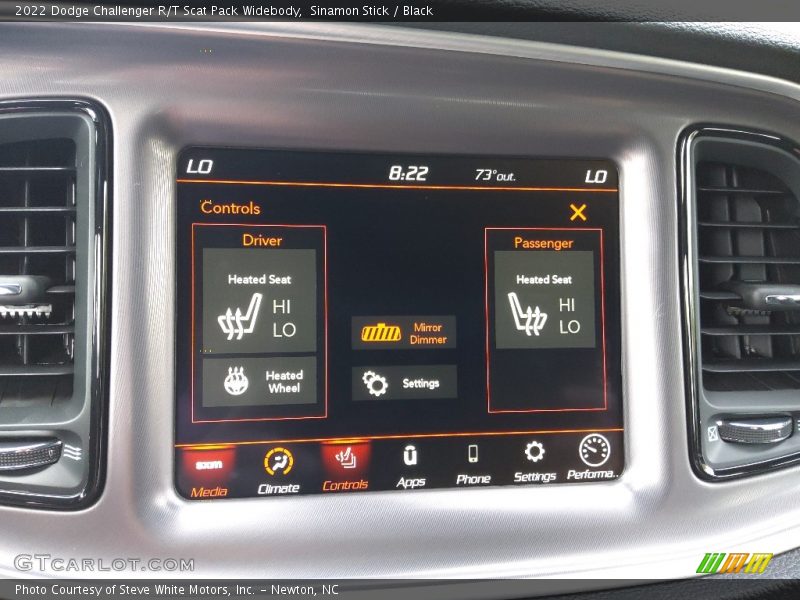 Sinamon Stick / Black 2022 Dodge Challenger R/T Scat Pack Widebody