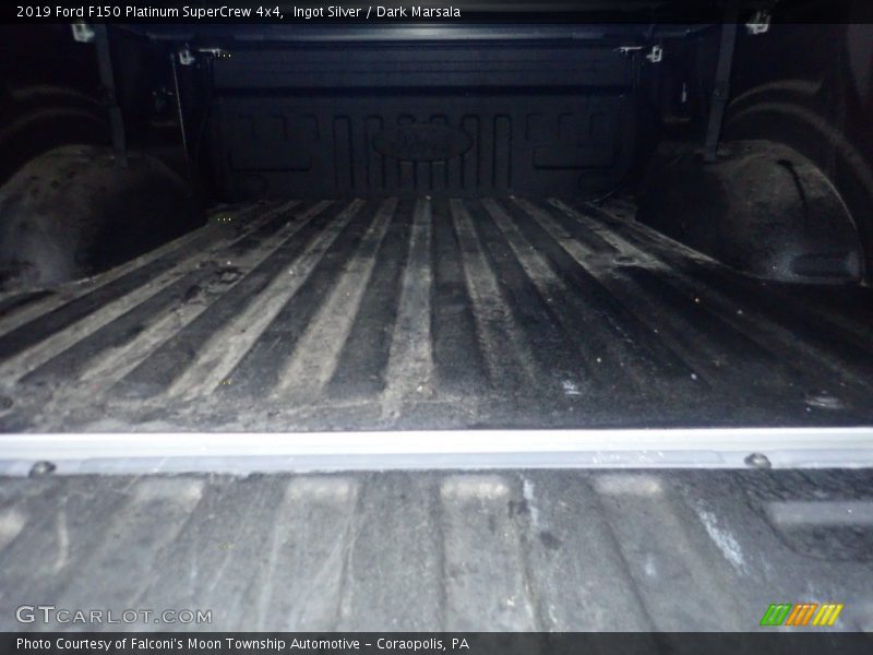 Ingot Silver / Dark Marsala 2019 Ford F150 Platinum SuperCrew 4x4