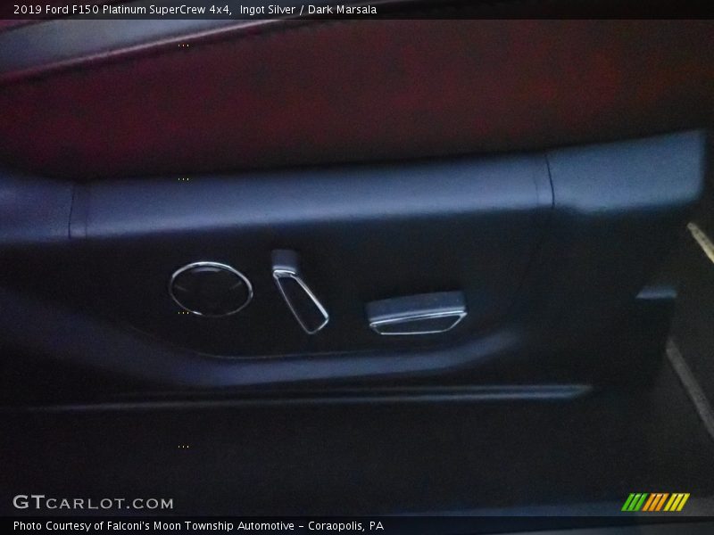 Ingot Silver / Dark Marsala 2019 Ford F150 Platinum SuperCrew 4x4