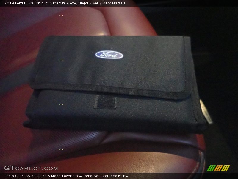 Ingot Silver / Dark Marsala 2019 Ford F150 Platinum SuperCrew 4x4