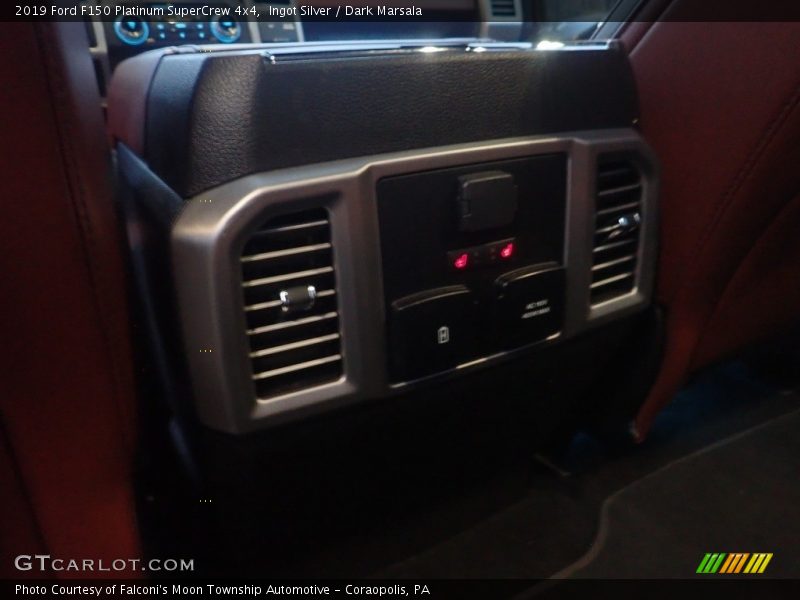 Ingot Silver / Dark Marsala 2019 Ford F150 Platinum SuperCrew 4x4