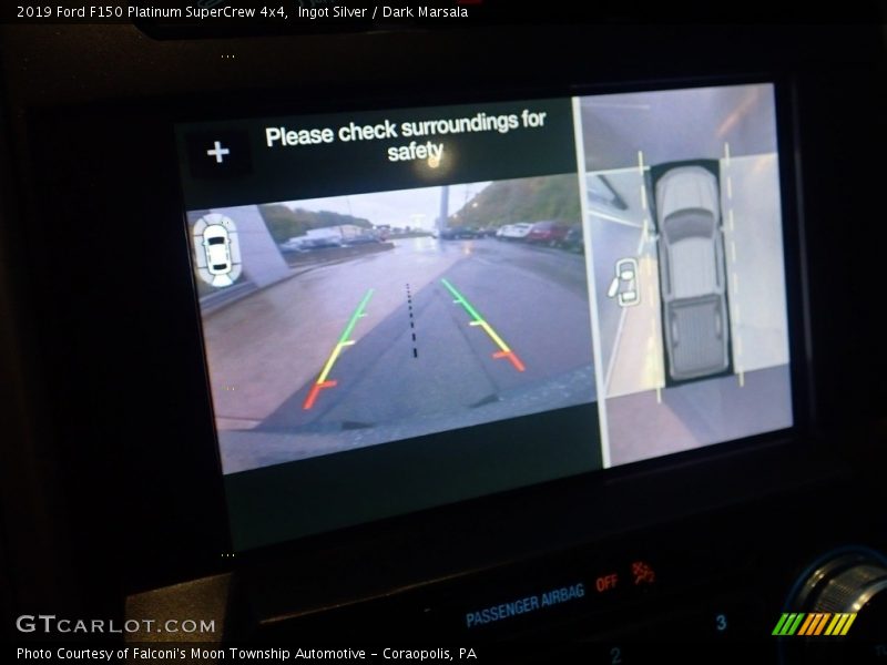 Ingot Silver / Dark Marsala 2019 Ford F150 Platinum SuperCrew 4x4