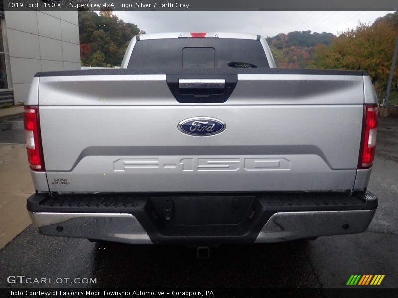 Ingot Silver / Earth Gray 2019 Ford F150 XLT SuperCrew 4x4