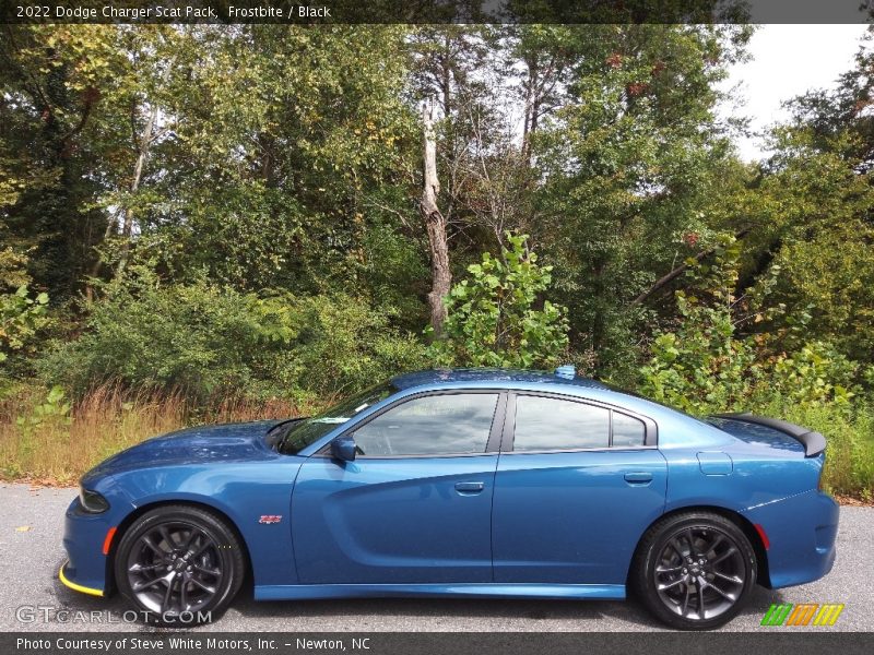 Frostbite / Black 2022 Dodge Charger Scat Pack