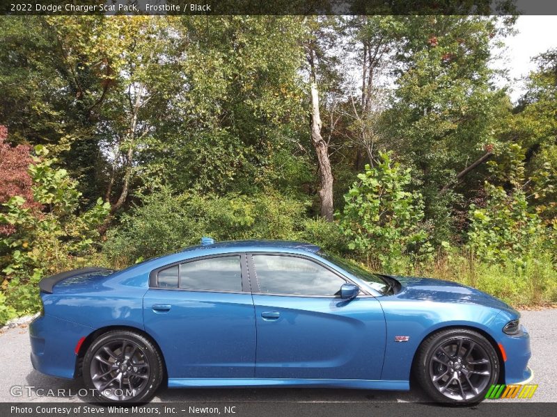 Frostbite / Black 2022 Dodge Charger Scat Pack