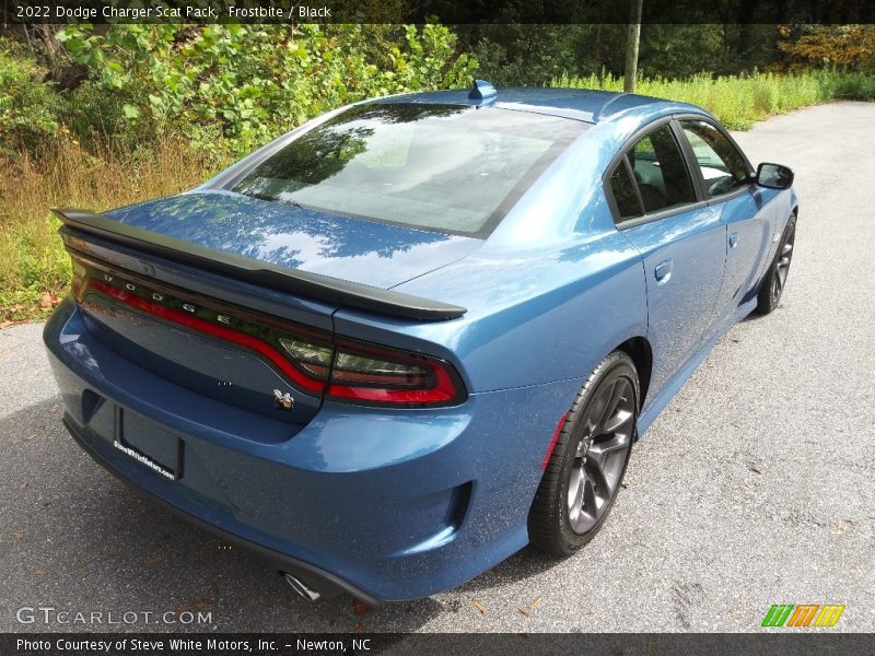 Frostbite / Black 2022 Dodge Charger Scat Pack