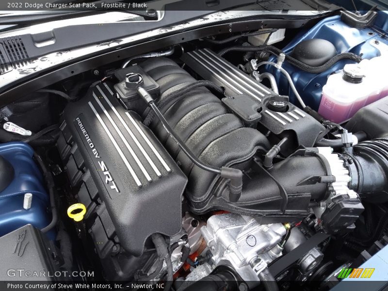 Frostbite / Black 2022 Dodge Charger Scat Pack