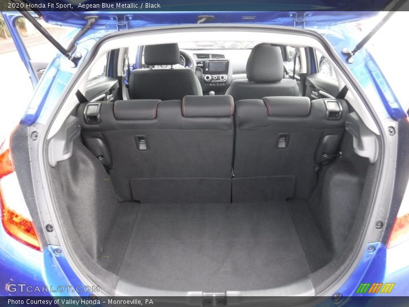 Aegean Blue Metallic / Black 2020 Honda Fit Sport