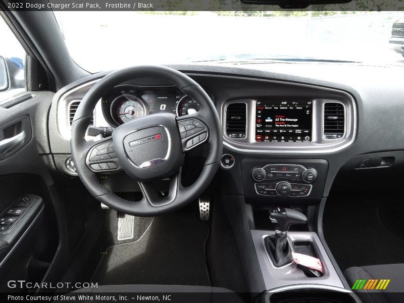 Frostbite / Black 2022 Dodge Charger Scat Pack