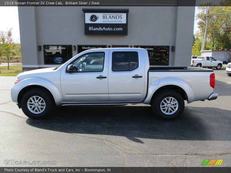 Brilliant Silver / Steel 2019 Nissan Frontier SV Crew Cab