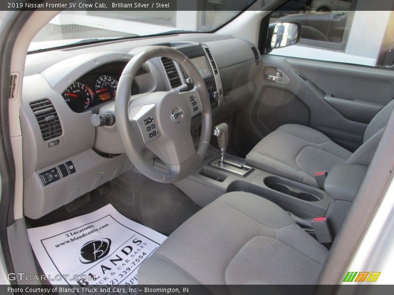 Brilliant Silver / Steel 2019 Nissan Frontier SV Crew Cab