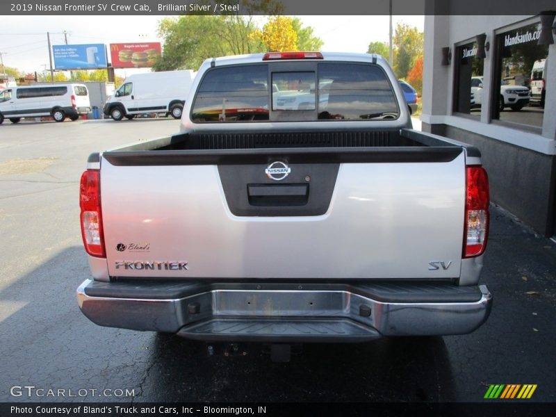 Brilliant Silver / Steel 2019 Nissan Frontier SV Crew Cab